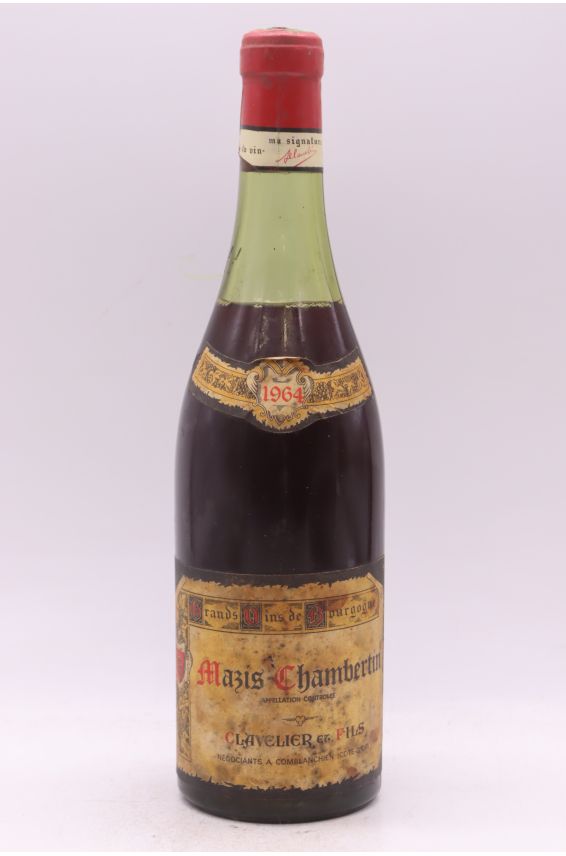 Clavelier et Fils Mazis Chambertin 1964 - PROMO -20% !
