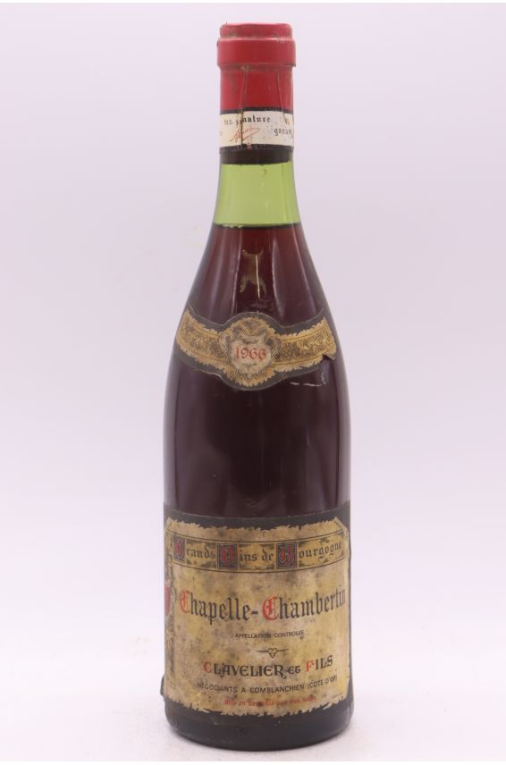 Clavelier et Fils Chapelle Chambertin 1966 - PROMO -10% !