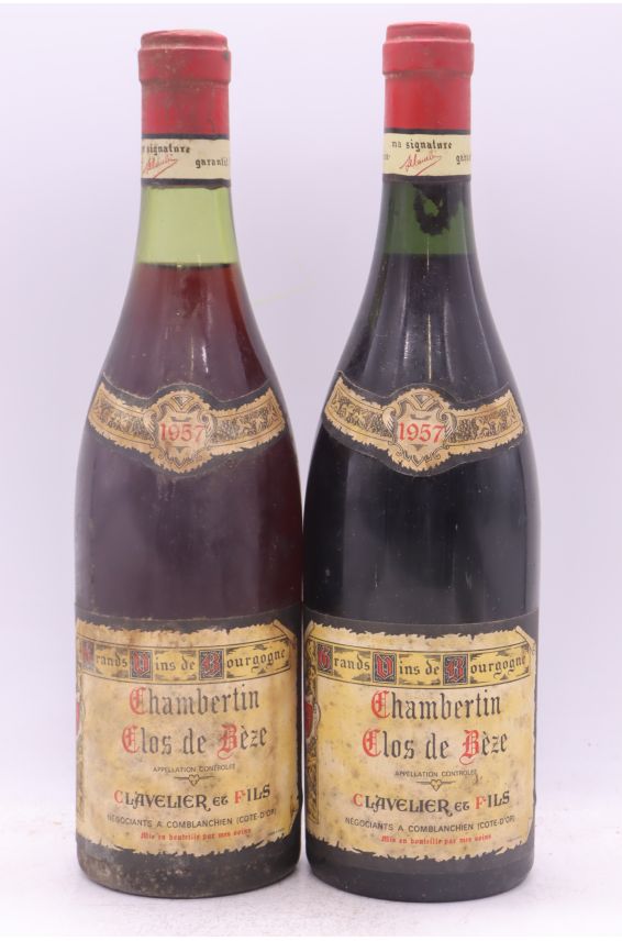 Clavelier et Fils Chambertin Clos de Bèze 1957