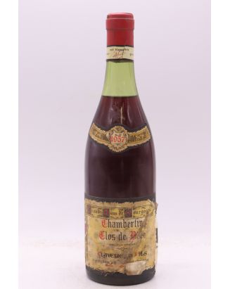 Clavelier et Fils Chambertin Clos de Bèze 1957 -10% DISCOUNT !