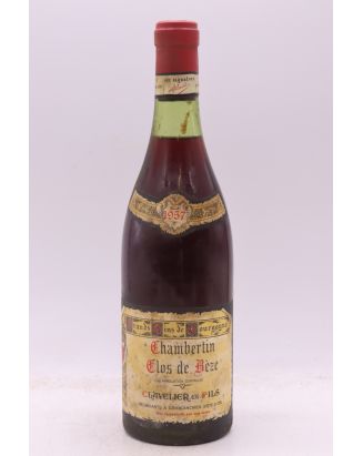Clavelier et Fils Chambertin Clos de Bèze 1957 -10% DISCOUNT !