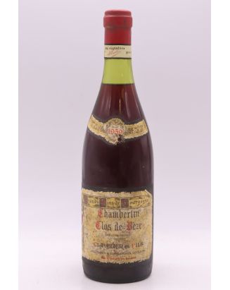 Clavelier et Fils Chambertin Clos de Bèze 1959 -5% DISCOUNT !
