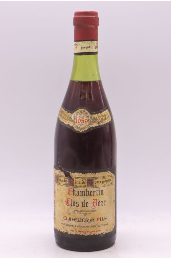 Clavelier et Fils Chambertin Clos de Bèze 1959 - AKTION -5% !
