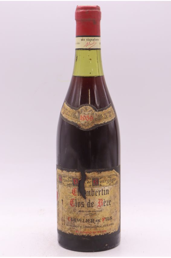 Clavelier et Fils Chambertin Clos de Bèze 1959 - AKTION -5% !