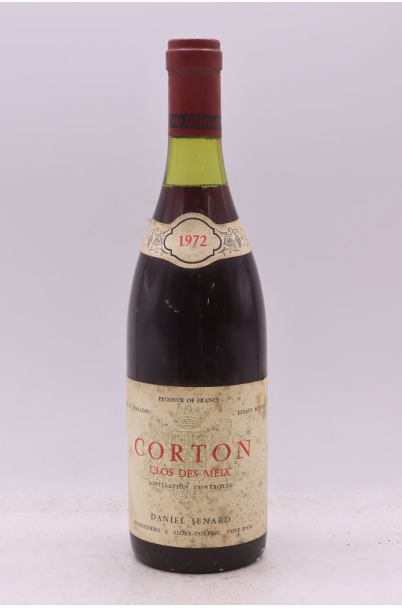 Daniel Senard Corton Clos des Meix 1972 - PROMO -10% !
