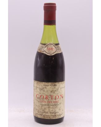 Daniel Senard Corton Clos des Meix 1972 -15% DISCOUNT !
