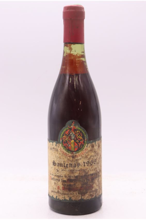 Bardollet Bravard Santenay 1966 - PROMO -15% !