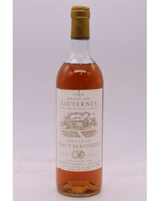 Haut Bergeron 1980 -10% DISCOUNT !