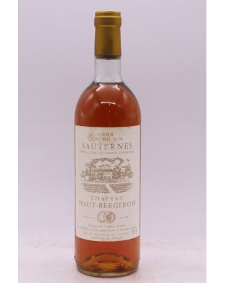 Haut Bergeron 1980