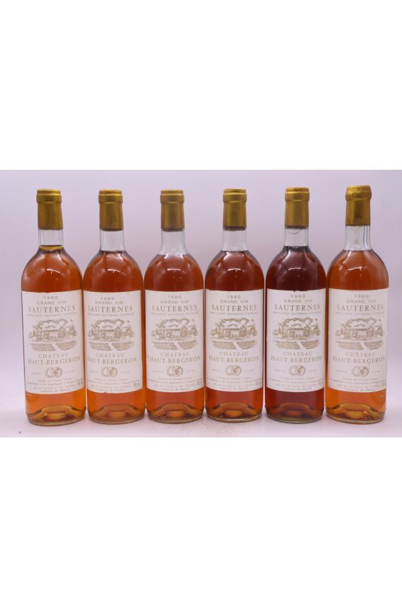 Haut Bergeron 1980