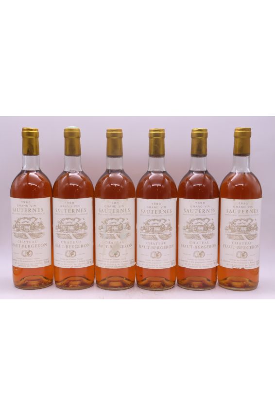 Haut Bergeron 1980