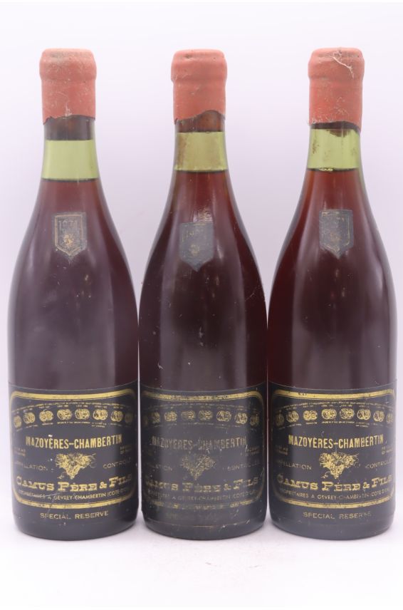 Camus Mazoyères Chambertin 1971