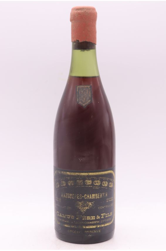 Camus Mazoyères Chambertin 1971 - PROMO -20% !