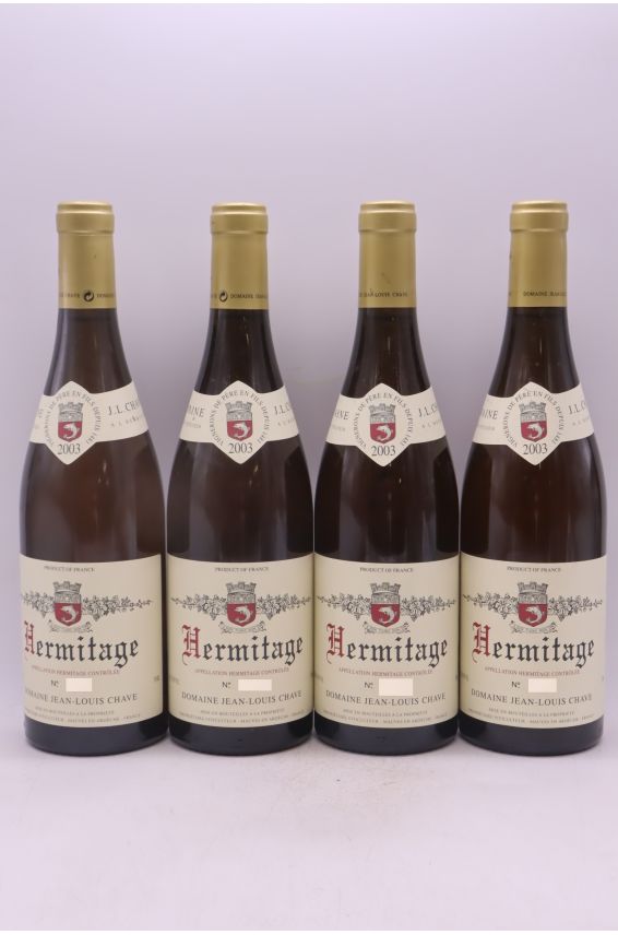 Jean Louis Chave Hermitage 2003 blanc