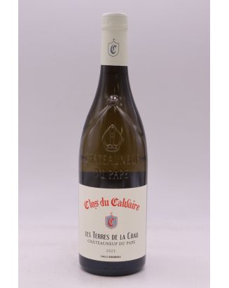 Clos du Calvaire Châteauneuf du Pape Les Terres de la Crau 2023 blanc