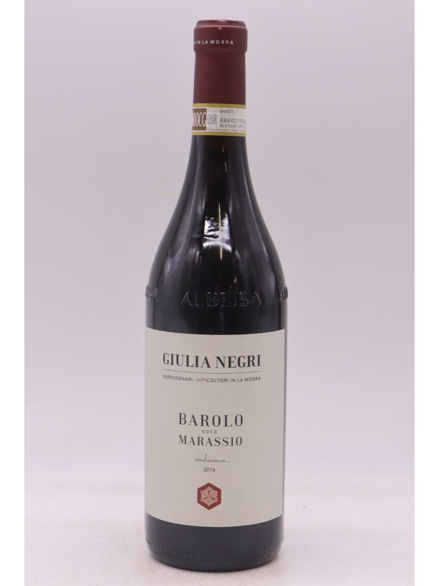 photo du vin Giulia Negri Barolo Marassio 2016