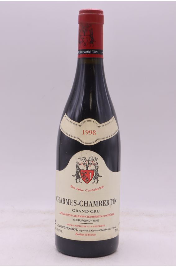 Geantet Pansiot Charmes Chambertin 1998