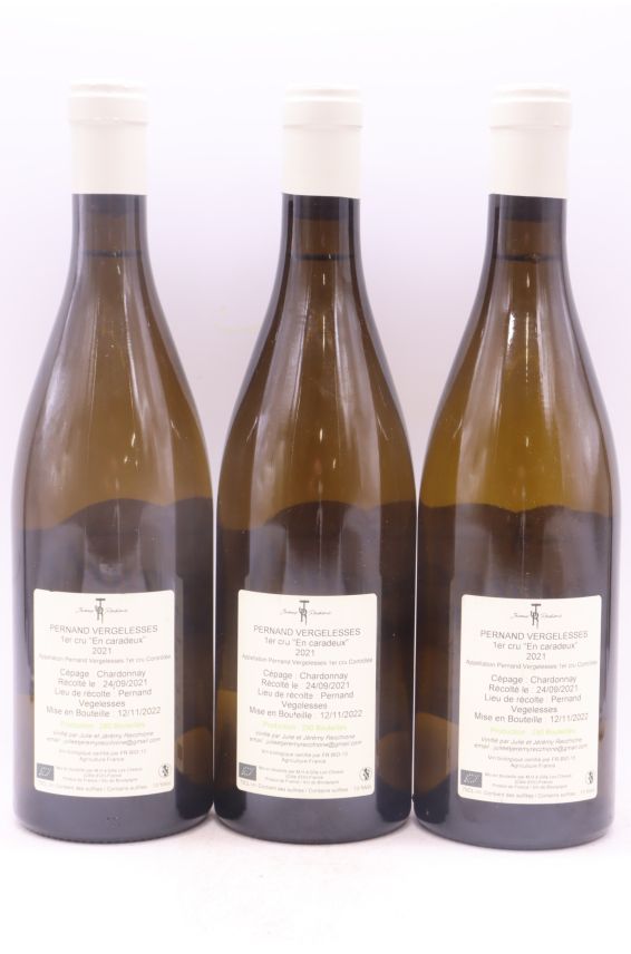 Jeremy Recchione Pernand Vergelesses 1er cru En Caradeux 2021