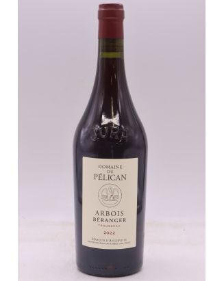 Weingüter du Pélican Arbois Trousseau Béranger 2022