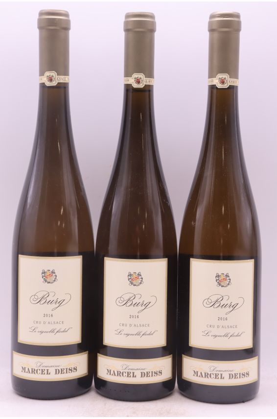Marcel Deiss Alsace Grand cru Riesling Burg Le Vignoble Féodal 2016