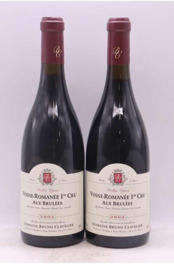 Bruno Clavelier Vosne Romanée 1er cru Aux Brulées 2002