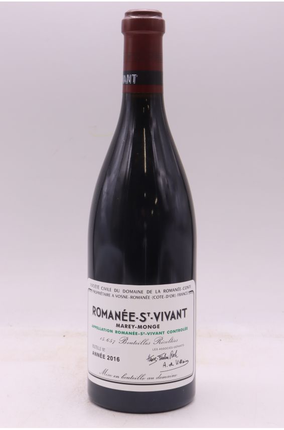 Romanée Conti Romanée Saint Vivant 2016