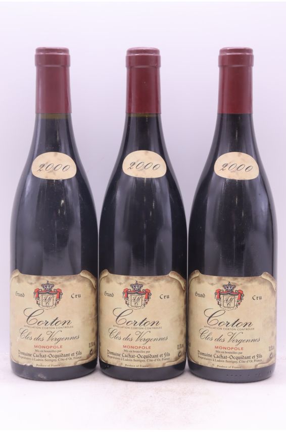 Cachat Ocquidant Corton Clos de Vergennes 2000