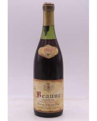 Morey Pacault Beaune 1er cru 1969 - PROMO -10% !