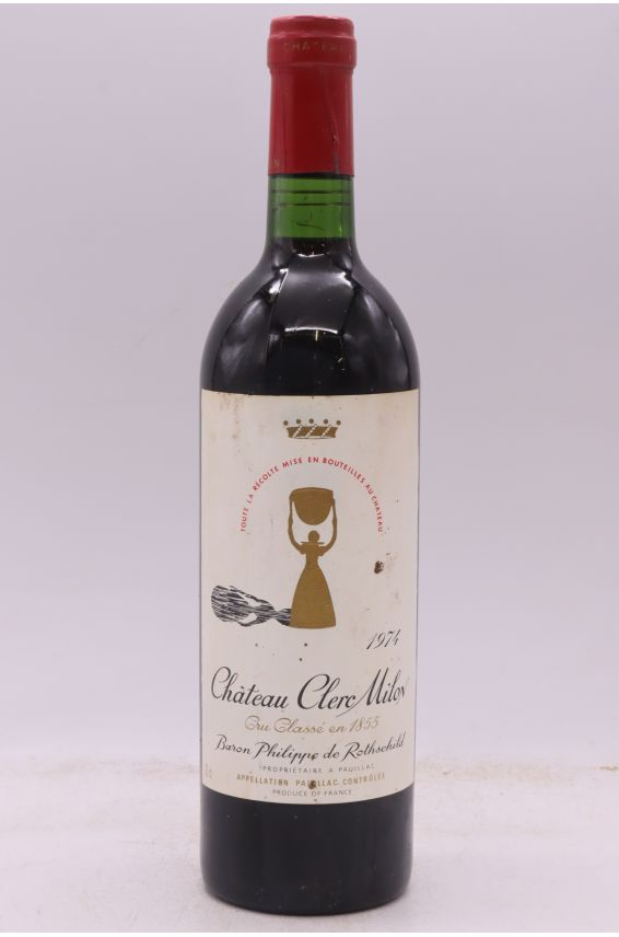 Clerc Milon 1974