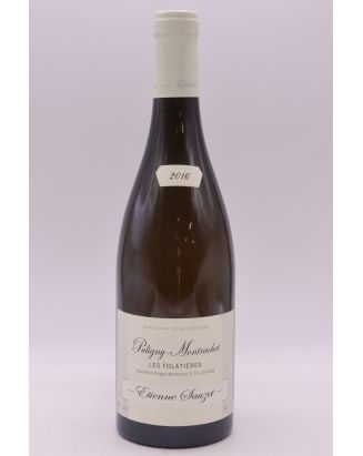 Etienne Sauzet Puligny Montrachet 1er cru les Folatières 2016