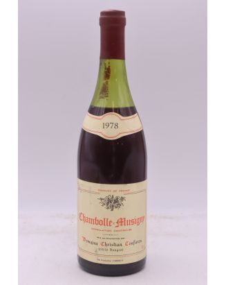 Christian Confuron Chambolle Musigny 1978 -20% DISCOUNT !