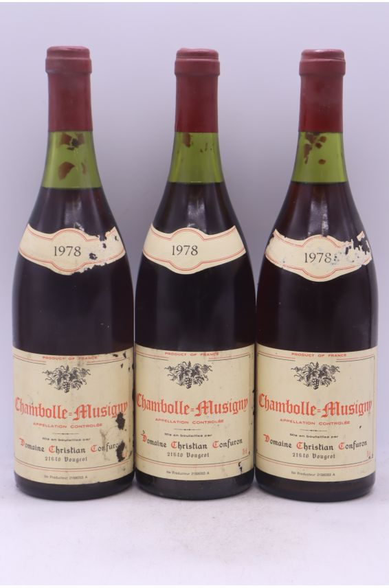 Christian Confuron Chambolle Musigny 1978 - PROMO -15% !