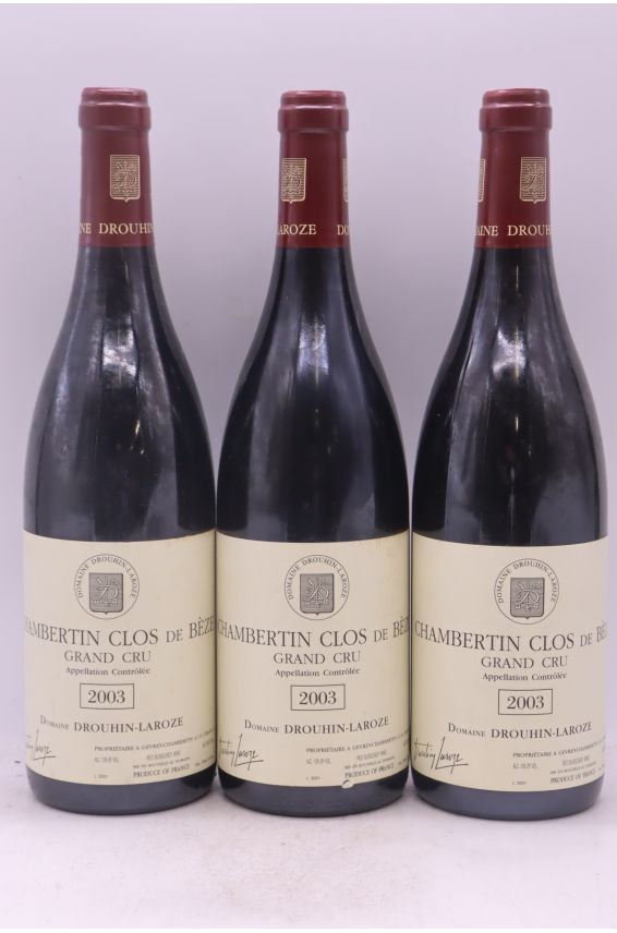 Drouhin Laroze Chambertin Clos de Bèze 2003