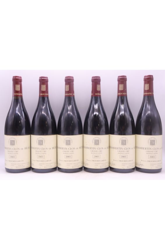 Drouhin Laroze Chambertin Clos de Bèze 2003