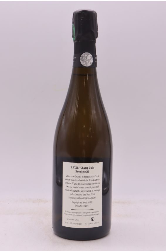 Jacquesson Avize Champ Cain 2013