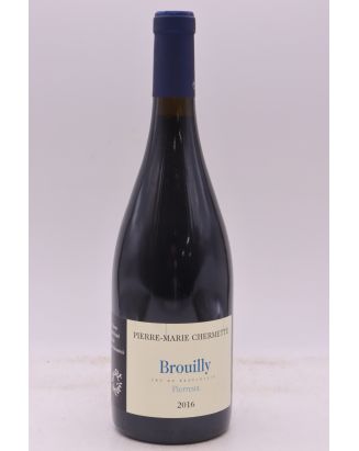 Pierre Marie Chermette Brouilly Pierreux 2016
