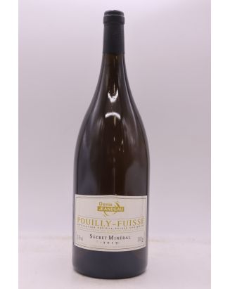 Denis Jeandeau Pouilly Fuissé Secret Minéral 2019 Magnum