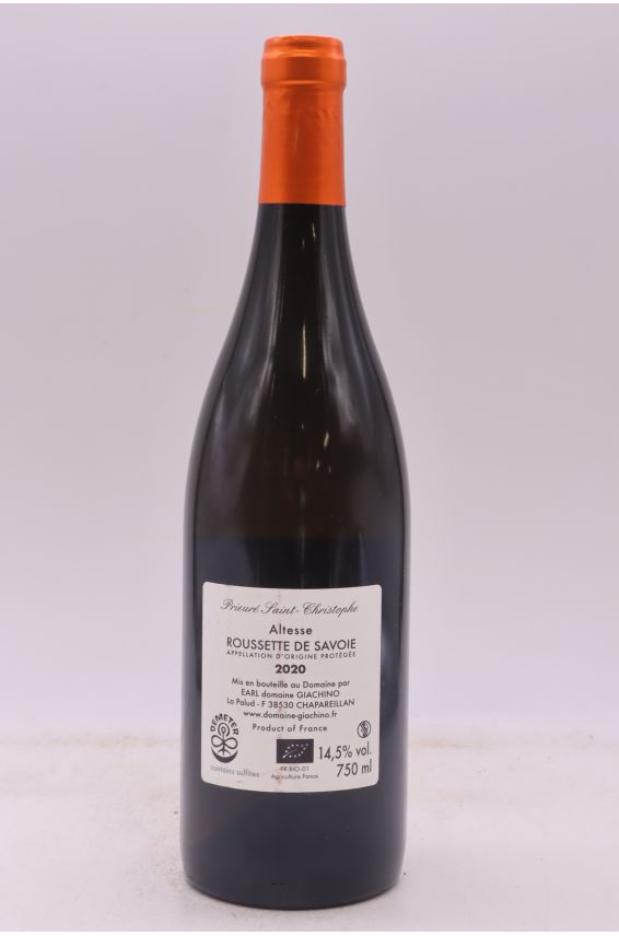 Prieuré Saint Christophe Altesse 2020
