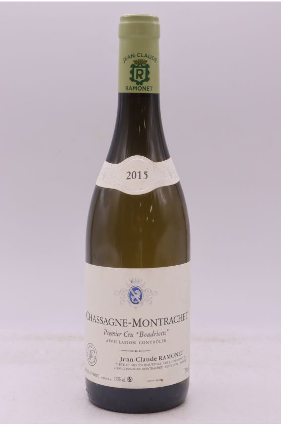Ramonet Chassagne Montrachet 1er cru Boudriotte 2015