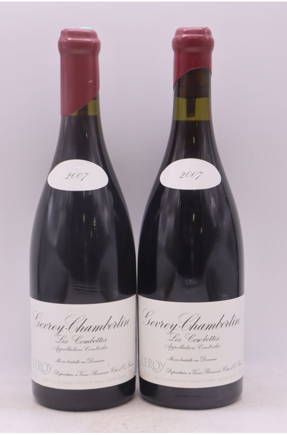 Domaine Leroy Gevrey Chambertin 1er cru Les Combottes 2007