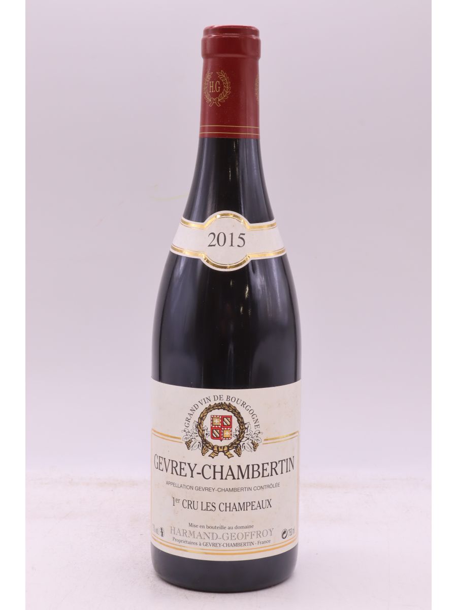 Harmand Geoffroy Gevrey Chambertin 1er cru Champeaux 2015