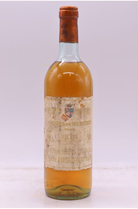 Marques de Murrieta Castillo Ygay Blanco Gran Reserva 1978 - PROMO -10% !