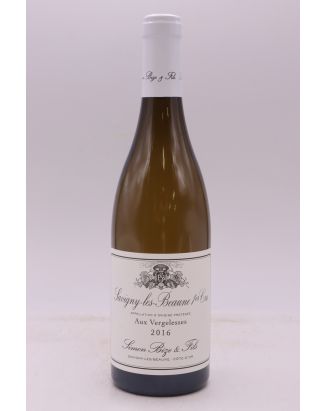 Simon Bize Savigny les Beaune 1er cru Aux Vergelesses 2016 branco