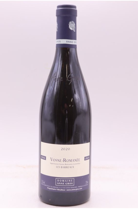 Anne Gros Vosne Romanée Les Barreaux 2020