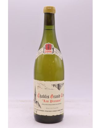 Vincent Dauvissat Chablis Grand cru Les Preuses 2006