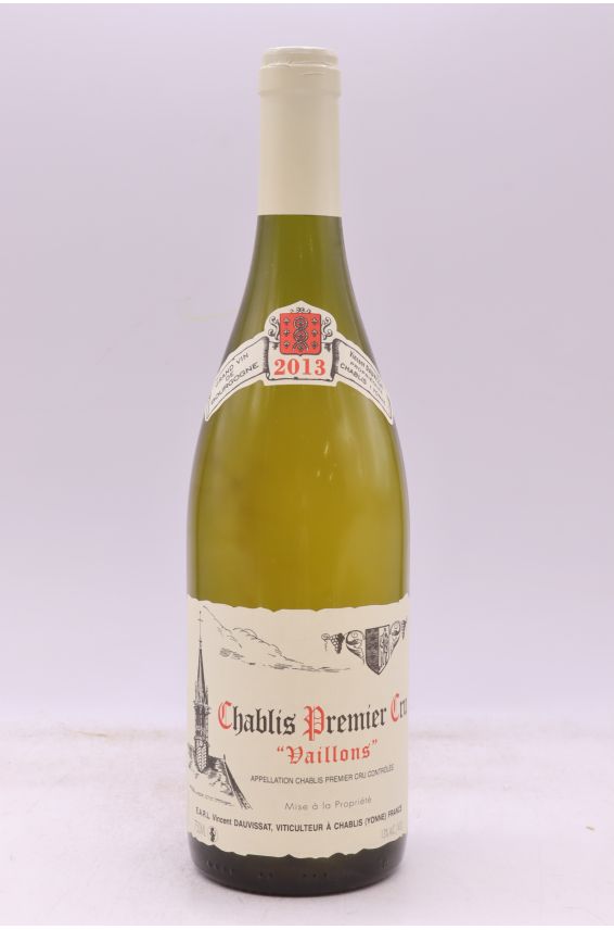 Vincent Dauvissat Chablis 1er cru Vaillons 2013
