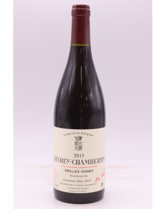 Marc Roy Gevrey Chambertin Vieilles Vignes 2015
