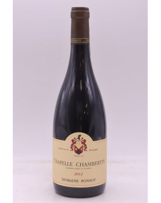 Ponsot Chapelle Chambertin 2012