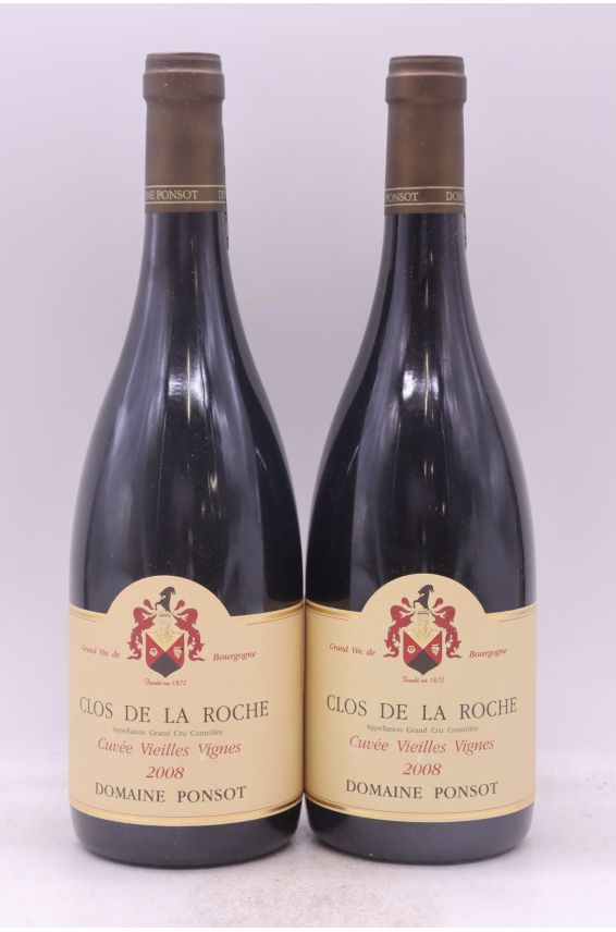 Ponsot Clos de la Roche Vieilles Vignes 2008 OWC
