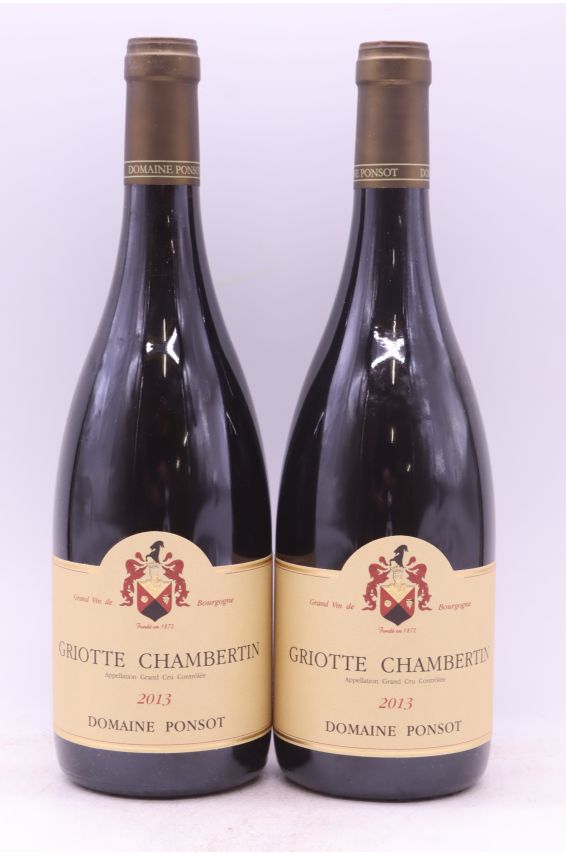 Ponsot Griotte Chambertin 2013